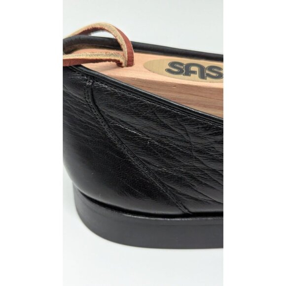 Bally Black Leather Tassel Fringe Loafer - Picture 8 of 9